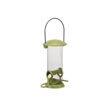 Chapelwood Twist Top Seed Feeder Small 7510003 - Lockable Fliptop Lid, Easy Refill & Clean, Attract Wild Birds