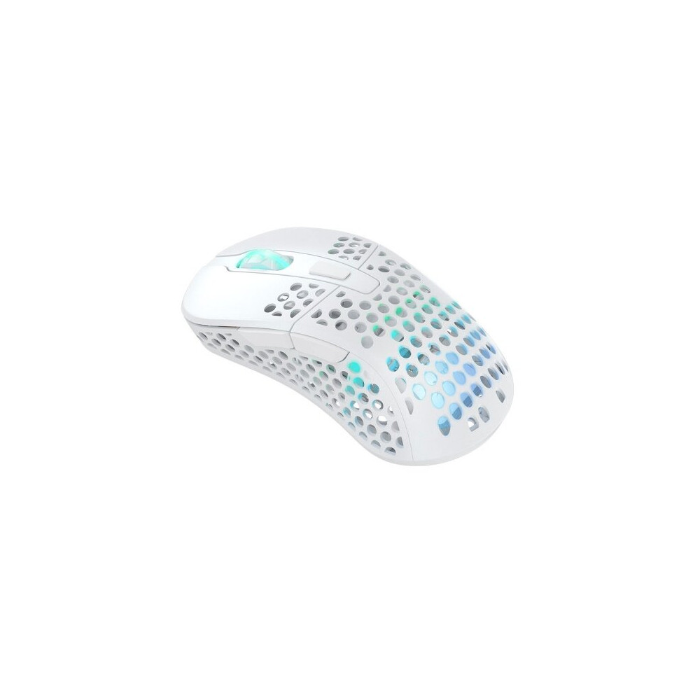 Xtrfy M4 Rgb Wired/Wireless Gaming Mouse 400-19000 Cpi Adjustable Shape Ultra-Li M4w-Rgb- White