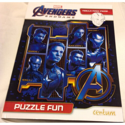 Marvel Avengers Engame Puzzle Fun - Activities Book
