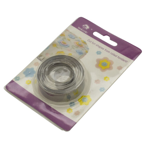 Circle Fondant Cutter Set - 3 Sizes - 1 Pack (3 Pcs) 2