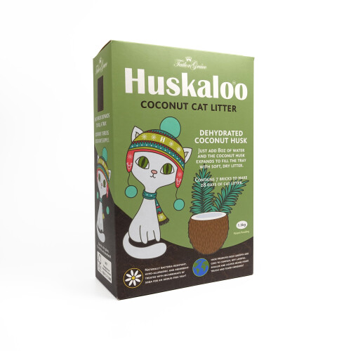 Huskaloo Coconut Cat Litter