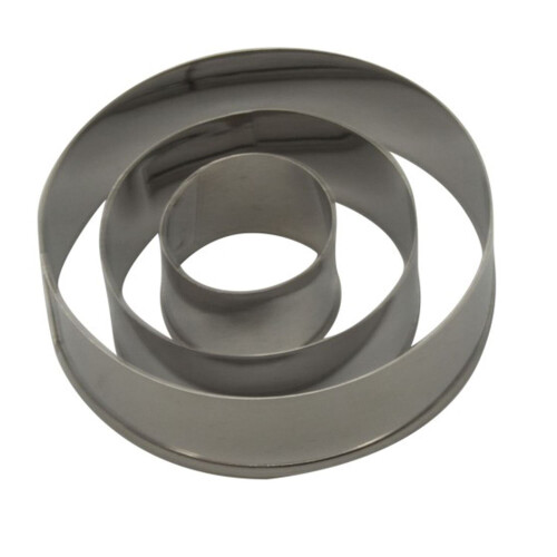 Circle Fondant Cutter Set - 3 Sizes - 3 Packs (9 Pcs)