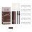 (Dark Brown) Eyebrow Stamp Shaping Kit Brow Power Makeup Set 1