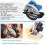 900W Heavy Duty 180mm Compact Multi Circular Saw Building Power Handheld Tool 4