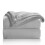 (SILVER, DOUBLE) Faux Fur Fleece Throw Soft Warm Bed Blankets 1
