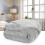 (SILVER, KING) Soft Thick Fleece Blanket Sofa/Couch/Bed Throw UK 1
