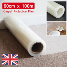 100M Carpet Protection Protector Floor Stairs Film Self Adhesive Roll