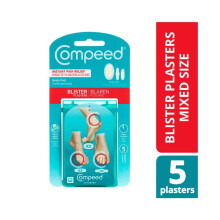 Compeed Hydrocolloid Blister Plasters Mixed Ideal For Sports Activities. Sizes 5's