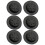 SPARES2GO Burst Disc Seal for TRITON Shower Electric PRD Seals Discs Black x 6 8
