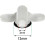 SPARES2GO Pressure Relief Device for TRITON Electric Shower PRD Kit x 2 8