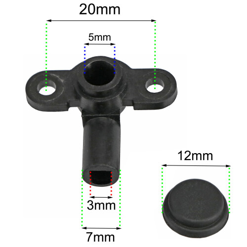 SPARES2GO Pressure Relief Device for TRITON Electric Shower PRD Burst Disc x 2 1