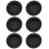 SPARES2GO Burst Disc Seal for TRITON Shower Electric PRD Seals Discs Black x 6 1