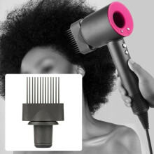 1x Dyson Supersonic hiustenkuivaaja Wide Tooth Comb Attachment Korvaa Dyson Supersonic hiustenkuivaaja Wide Tooth Comb Attachment
