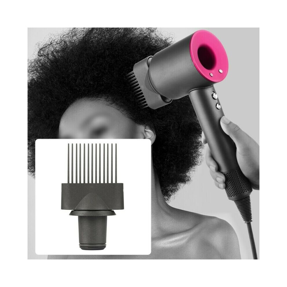 Dyson Supersonic Wide-Tooth Comb Attachment Replacement 969748-01 for Curly/Coily Hair, Gentle Air, HD01/HD02/HD03/HD04
