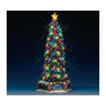 Lemax Large Animation : New Majestic Christmas Tree, Battery