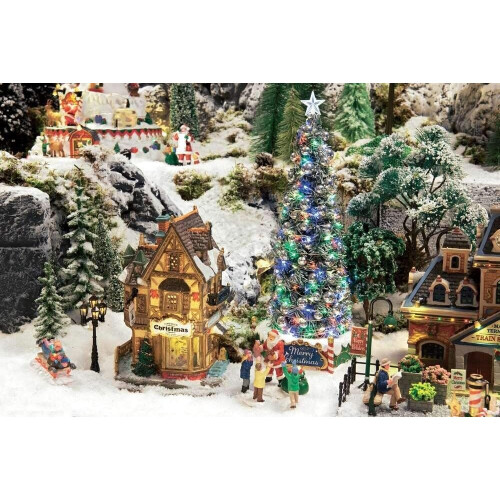 Lemax Large Animation : New Majestic Christmas Tree, Battery 1