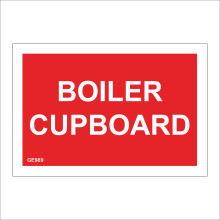 (300 x 200mm - 12 x 8, A - Sticker / Sav - Non-See Through) GE989 Boiler Cupboard Sign Plumber Closet Cabinet Door Wall Plaque Airing Heat 600mm x 450mm B - Magnetic - Vehicle Grade