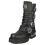 New Rock New Rock Metallic Plattform-Stiefel Unisex Schwarz - 36 EU 1
