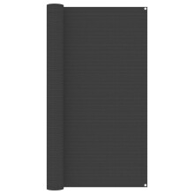 vidaXL Tent Carpet 200x200 cm Anthracite Outdoor Camping Rug Tent Accessory