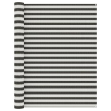 vidaXL Tent Carpet 250x200 cm Anthracite and White Patio Outdoor Camping Rug