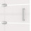 VidaXL vidaXL Folding Shower Enclosure ESG White Shower Screen Cubicle Bath Cabin 6