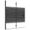 VidaXL vidaXL Folding Shower Enclosure ESG Black Shower Screen Cubicle Bath Cabin 2