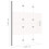 VidaXL vidaXL Folding Shower Enclosure ESG White Shower Screen Cubicle Bath Cabin 7