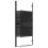 VidaXL vidaXL Folding Shower Enclosure ESG Black Shower Screen Cubicle Bath Cabin 5
