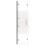 VidaXL vidaXL Folding Shower Enclosure ESG White Shower Screen Cubicle Bath Cabin 5