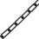 VidaXL vidaXL Warning Chain Black 30 m ?4 mm Plastic Security Chain Barrier Link 2