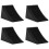 VidaXL vidaXL 4x Wheel Chocks 16x9x9 cm Rubber Vehicle Car Stopper Wheel Blocker 2