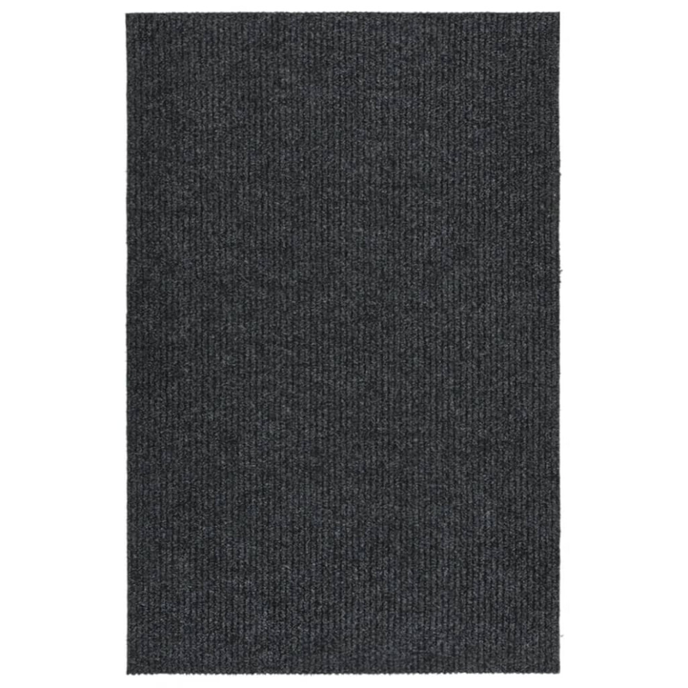 vidaXL Dirt Trapper Carpet Runner Anthracite Kitchen Floor Carpet Mat Area Rug