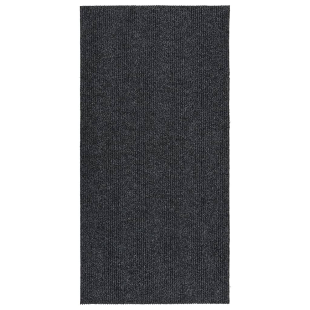 vidaXL Dirt Trapper Carpet Runner Anthracite Kitchen Floor Carpet Mat Area Rug