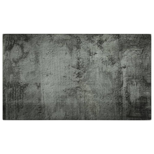 VidaXL vidaXL 2x Chopping Boards with Concrete Pattern Tempered Glass Cutting Board 1