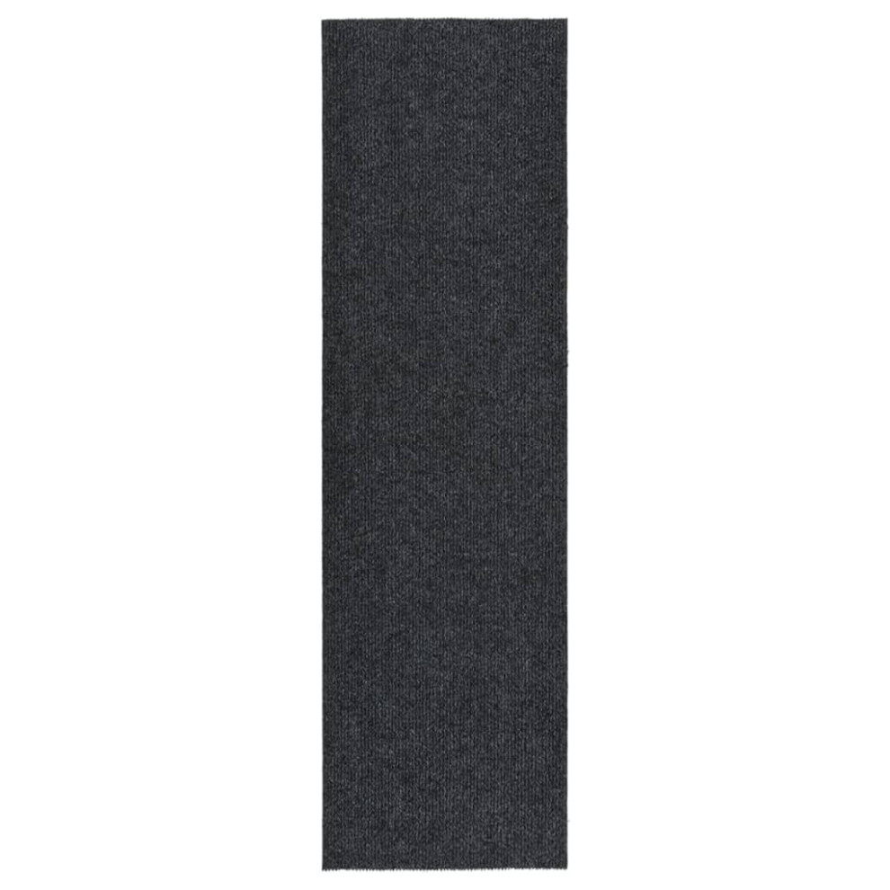 vidaXL Dirt Trapper Carpet Runner Anthracite Kitchen Floor Carpet Mat Area Rug