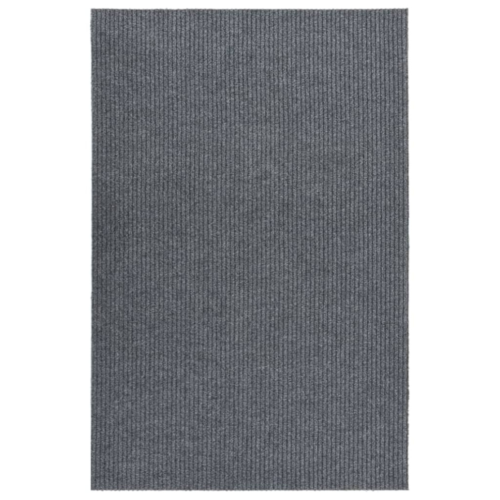 vidaXL Dirt Trapper Carpet Runner Grey Home Kitchen Floor Carpet Mat Area Rug