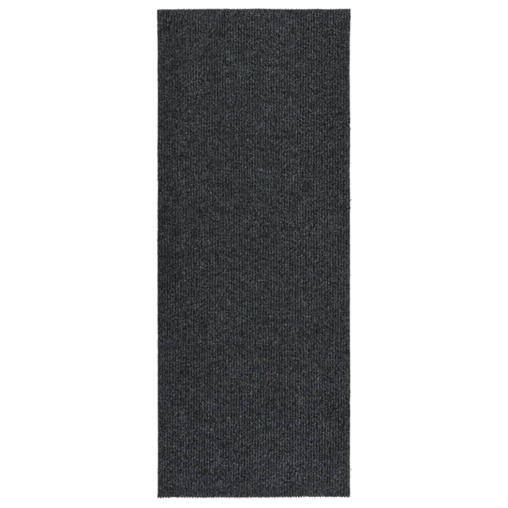 vidaXL Dirt Trapper Carpet Runner Anthracite Kitchen Floor Carpet Mat Area Rug