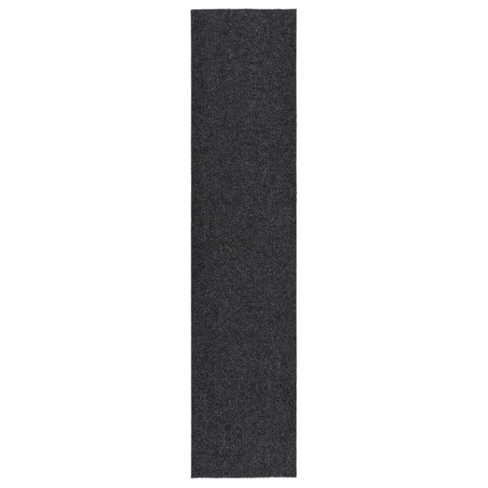 vidaXL Dirt Trapper Carpet Runner Anthracite Kitchen Floor Carpet Mat Area Rug