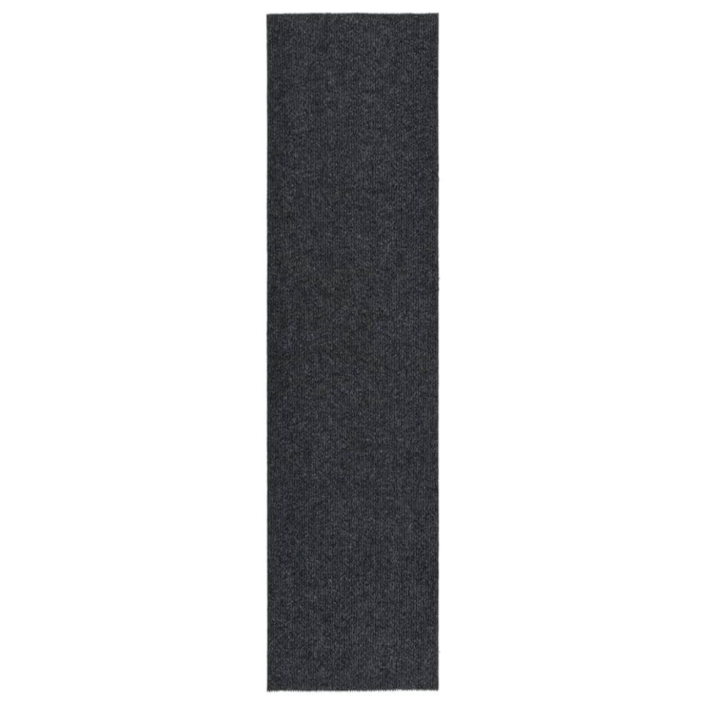 vidaXL Dirt Trapper Carpet Runner Anthracite Kitchen Floor Carpet Mat Area Rug