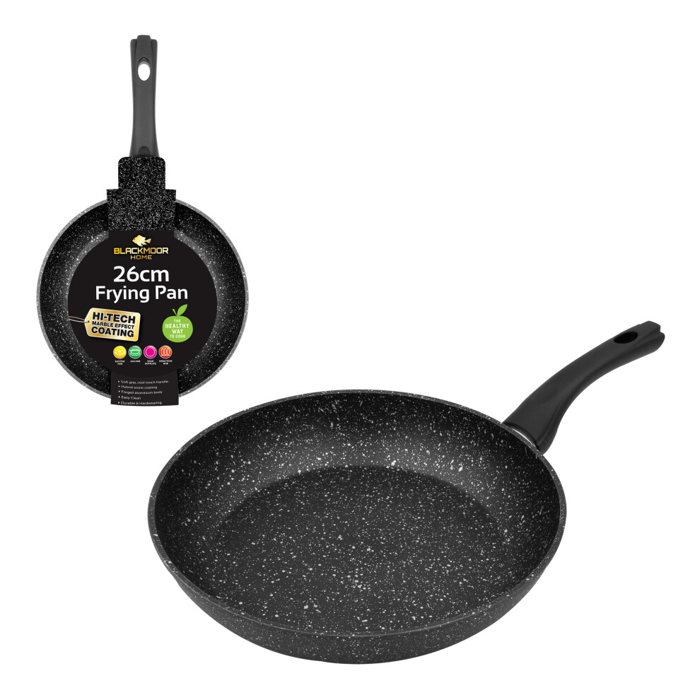 Blackmoor 67090 26cm Frying Pan / Non-Stick, Anti-Scratch / Black