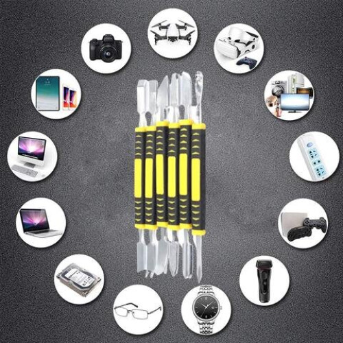 Metal Crowbar 6-Piece Set Repair Tools Kit for Mobile Phone