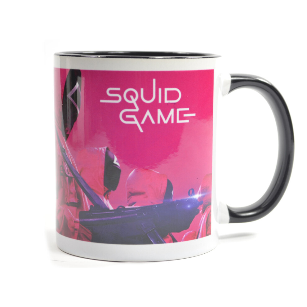 Squid Game Masked Men Coloured Inner Everyday Boxed 11 Oz Mug