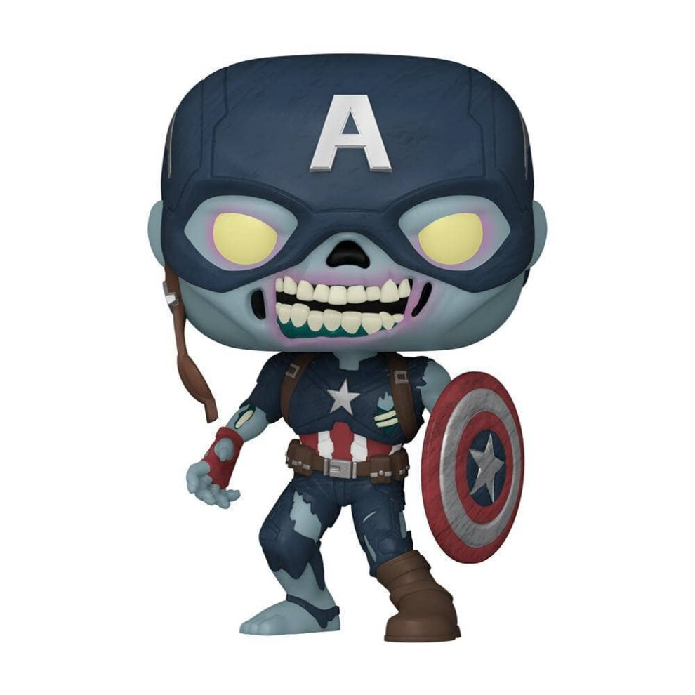 Marvel What If Season 2 Zombie Captain America Pop! Vinyl Figure