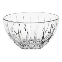 Set of 4 Small Glass Bowls, Ice Cream Sundae Glass Bowls, Desert Bowls for Dining Table, Clear Crystal Glass