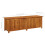 VidaXL vidaXL Solid Acacia Wood Garden Storage Box Pillow Blanket Box Hallway Bench 9