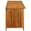 VidaXL vidaXL Solid Acacia Wood Garden Storage Box Pillow Blanket Box Hallway Bench 5