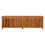 VidaXL vidaXL Solid Acacia Wood Garden Storage Box Pillow Blanket Box Hallway Bench 4