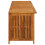 VidaXL vidaXL Solid Acacia Wood Garden Storage Box Pillow Blanket Box Hallway Bench 5