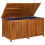VidaXL vidaXL Solid Acacia Wood Garden Storage Box Pillow Blanket Box Hallway Bench 7