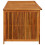 VidaXL vidaXL Solid Acacia Wood Garden Storage Box Pillow Blanket Box Hallway Bench 5